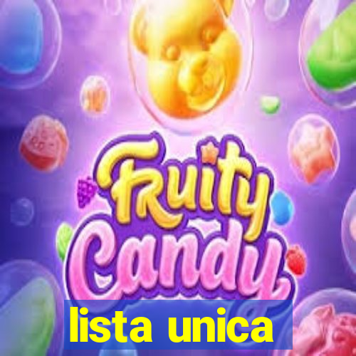 lista unica